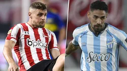 Estudiantes LP y Atlético Tucumán se enfrentan por la Liga Profesional (Fotos: Getty)