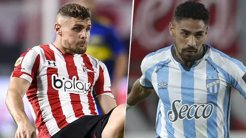 Estudiantes LP y Atlético Tucumán se enfrentan por la Liga Profesional (Fotos: Getty)