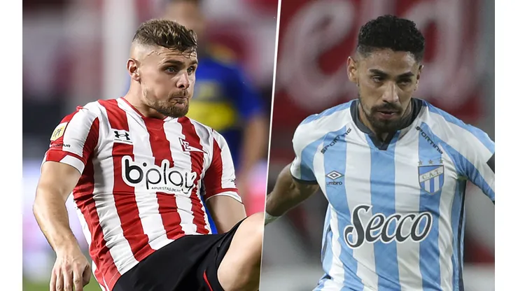 Estudiantes LP y Atlético Tucumán se enfrentan por la Liga Profesional (Fotos: Getty)