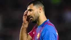 El Kun Agüero se refirió a la salida de Messi del Barcelona: "Es un tema pasado"