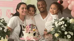 De La Cruz recibió un hermoso mensaje de su esposa.