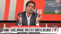 Closs, tajante sobre un jugador de River.