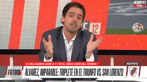 Closs, tajante sobre un jugador de River.