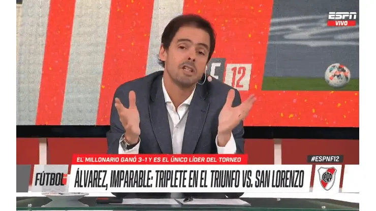 Closs, tajante sobre un jugador de River.