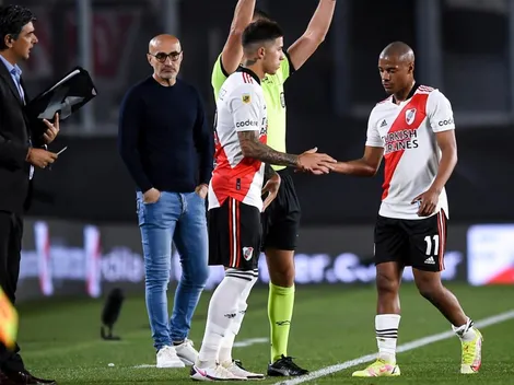 La preocupación de todo River en plena alegría: ¿qué le pasó a De la Cruz?