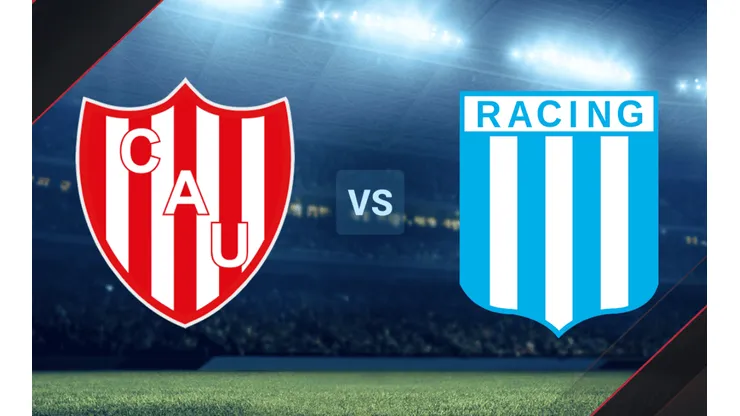 Unión y Racing se enfrentan por la Liga Profesional de Fútbol.