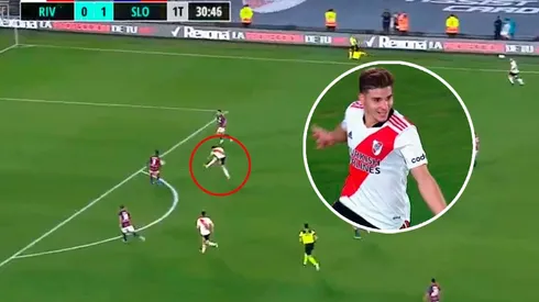VIDEO | Julián Álvarez sacó un bombazo a distancia y empató el partido