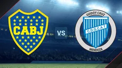 Boca y Godoy Cruz se enfrentan por la Liga Profesional.