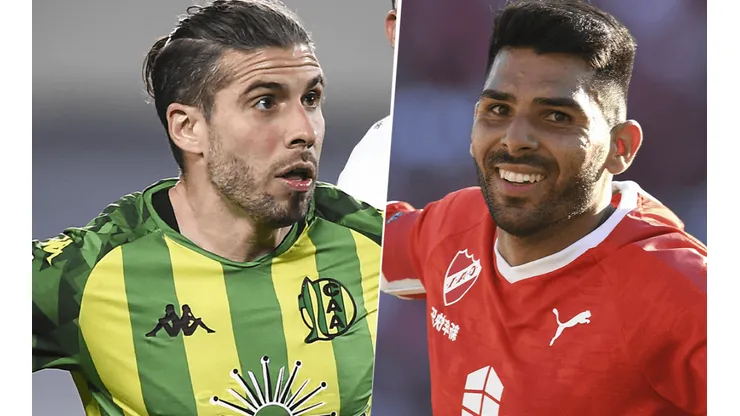 Aldosivi vs. Independiente por la Liga Profesional. (Fotos: Getty Images).