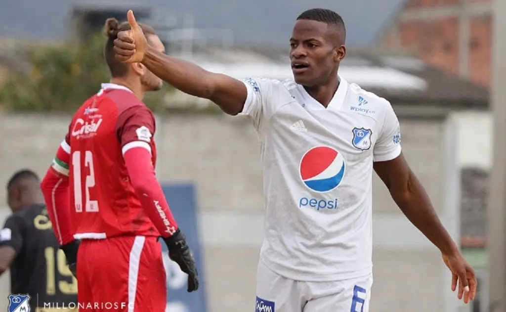 Andrés Felipe Román, durante su etapa en Millonarios.
