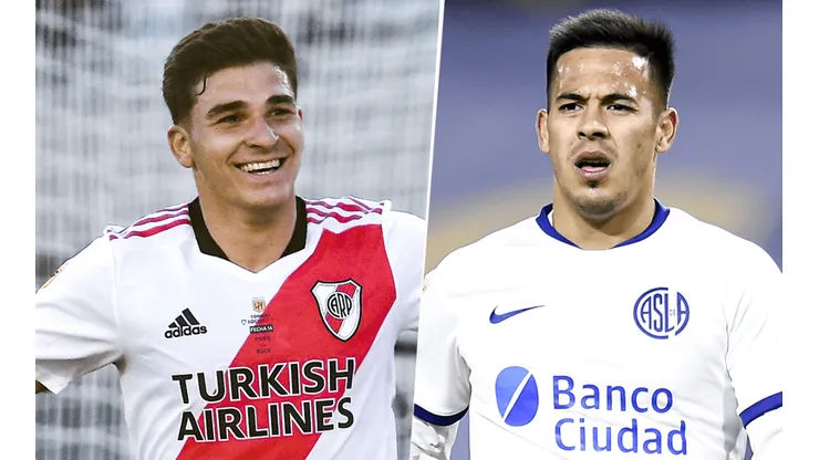 River vs. San Lorenzo por la Liga Profesional. (Fotos: Getty Images).