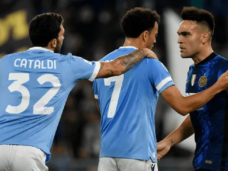 VIDEO | Lautaro Martínez fue protagonista de una pelea en pleno partido ante Lazio