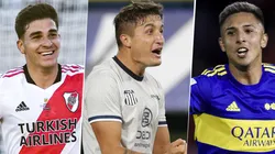 River, Talleres de Córdoba y Boca, los tres primeros de la Liga Profesional.