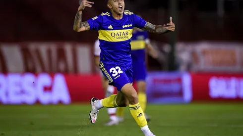 Almendrá volvió a romperla en Boca. (Getty)