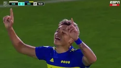 Vázquez amplió el marcador para Boca. (ESPN)