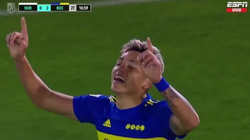 Vázquez amplió el marcador para Boca. (ESPN)