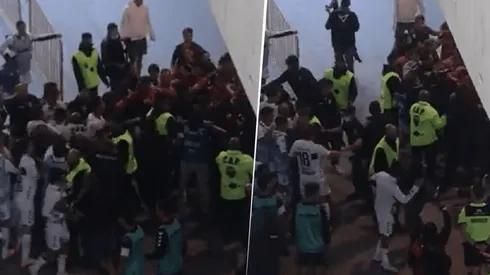 VIDEO | Los jugadores de Gimnasia y Newell's se agarraron a piñas en el vestuario