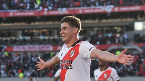 Julián Álvarez está en los planes del Inter. (Getty)