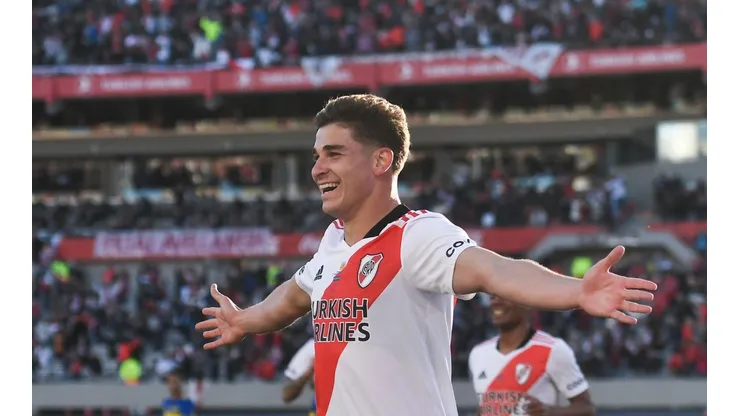 Julián Álvarez está en los planes del Inter. (Getty)