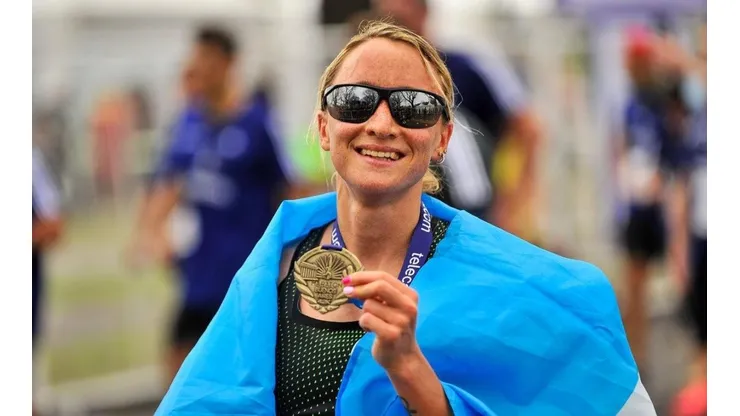 Florencia Borelli, ganadora del Maratón de Buenos Aires 2021