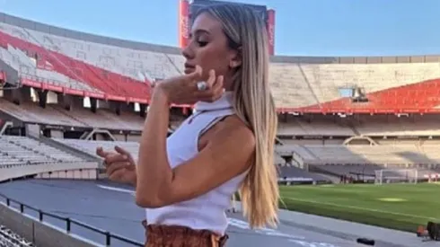 El tuit de Morena Beltrán tras el partido de Argentina: "La cara de cul* de Messi"