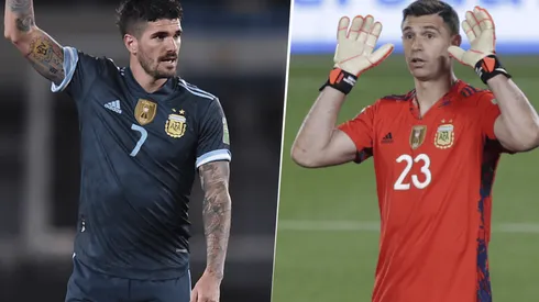 Dibu Martínez y una historia cariñosa con De Paul.