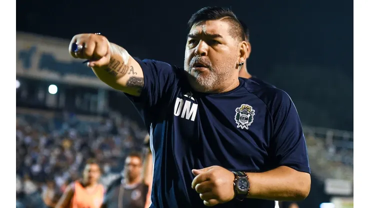 Nuevo posteo de Maradona en Instagram.