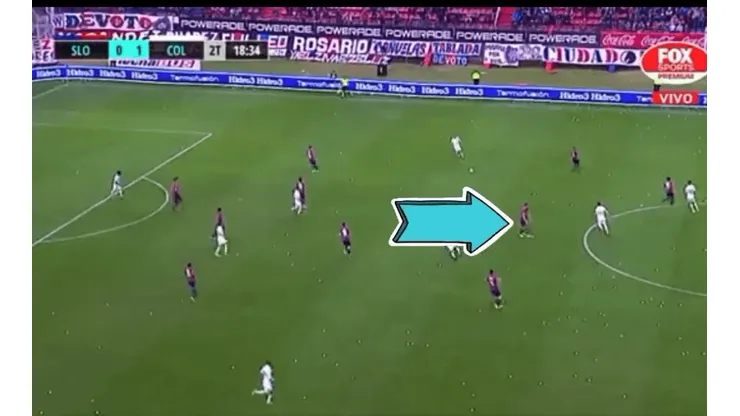 Un video viral muestra todo lo que le pasó a San Lorenzo en el partido ante Colón