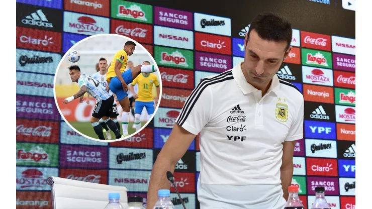 Lionel Scaloni confirmó la sede del próximo Argentina-Brasil (Foto: Getty Images)