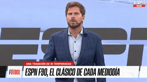 Vignolo, enloquecido con un pibe de Boca.