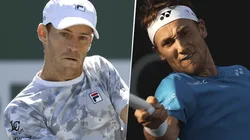 Diego Schwartzman vs. Casper Ruud por el Masters 1000 de Indian Wells (Foto: Getty Images).