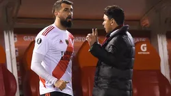 Pratto no eligió a Gallardo como el mejor DT de su carrera.