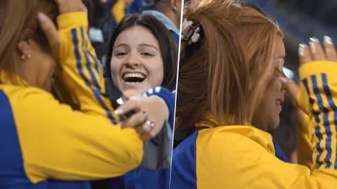 La emoción de la familia de Weigandt.