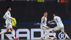 VIDEO | Messi juntó rivales, la abrió para De Paul y asistió a Lautaro para su gol y la goleada