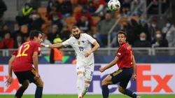 VIDEO | Benzema se volvió loco y clavó un golazo de otro partido ante España