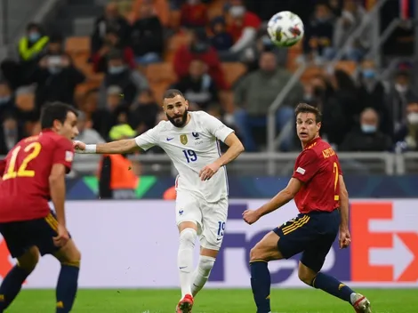 VIDEO | Benzema se volvió loco y clavó un golazo de otro partido ante España