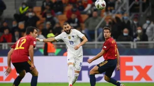 VIDEO | Benzema se volvió loco y clavó un golazo de otro partido ante España