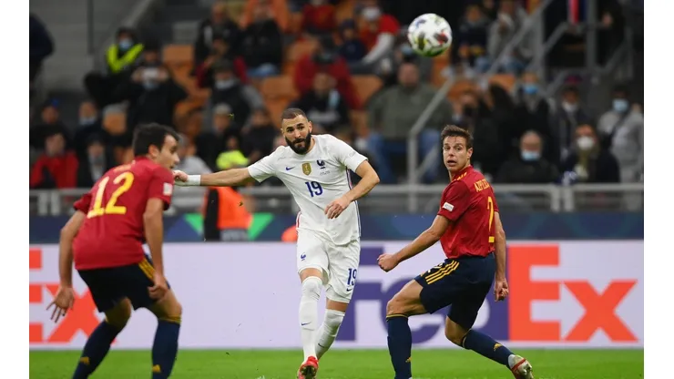 VIDEO | Benzema se volvió loco y clavó un golazo de otro partido ante España