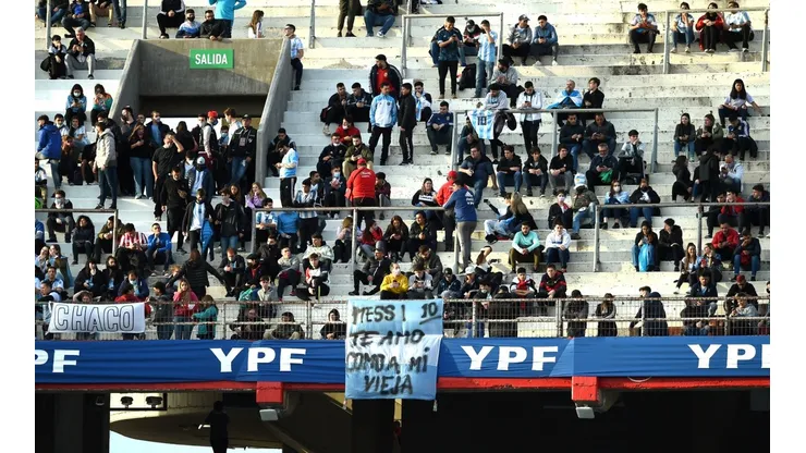 ¿Error o gastada? El particular detalle en el tablero del Monumental antes del partido de Argentina