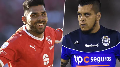 Independiente y Gimnasia se enfrentan por la Liga Profesional (Fotos: Getty).