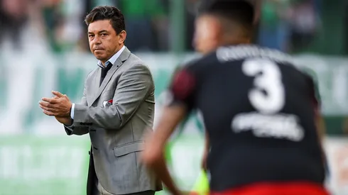 Marcelo Gallardo espera por la recuperación de Enzo Pérez y también de David Martínez. (Getty)