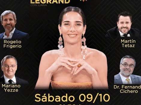 HOY | Mirtha Legrand: quiénes son los invitados de la mesaza de Juana Viale en La Noche de ML