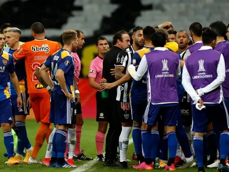 Durísima sanción contra Pavón, Rojo, Izquierdoz y Villa por los incidentes de Boca en Brasil