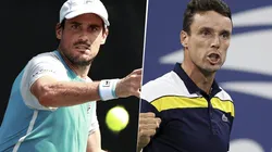 Guido Pella vs. Roberto Bautista Agut por el Masters 1000 de Indian Wells (Foto: Getty Images).