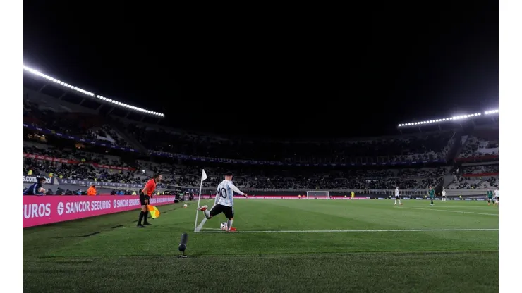 Lionel Messi, Estadio Monumental (Foto: Getty Images)