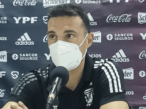 Scaloni analizó el empate en Paraguay: "El equipo nunca bajó los brazos"