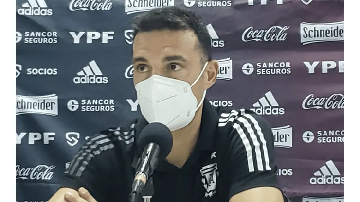 Scaloni analizó el empate en Paraguay: "El equipo nunca bajó los brazos"