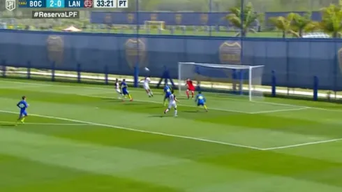 Díaz metió el tercero de Boca.