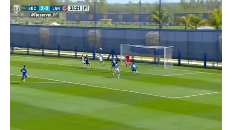 Díaz metió el tercero de Boca.