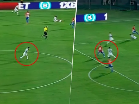 VIDEO: La titánica recuperación de Messi luego de correr casi 50 metros